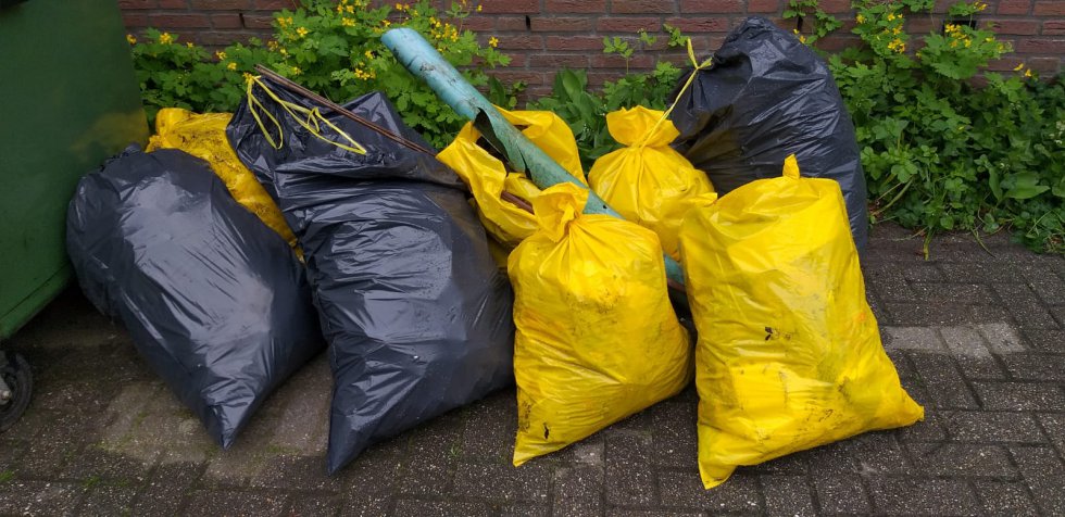 Zwerfvuil  mei 2021