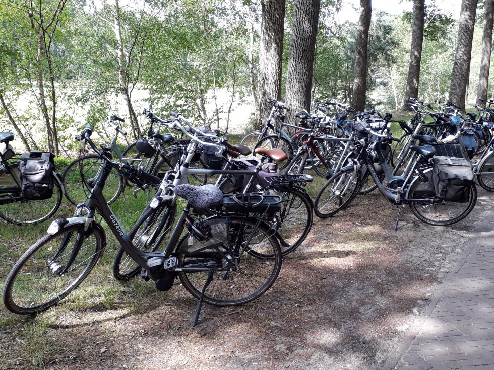 Fietstocht met Ineke en Gerrie